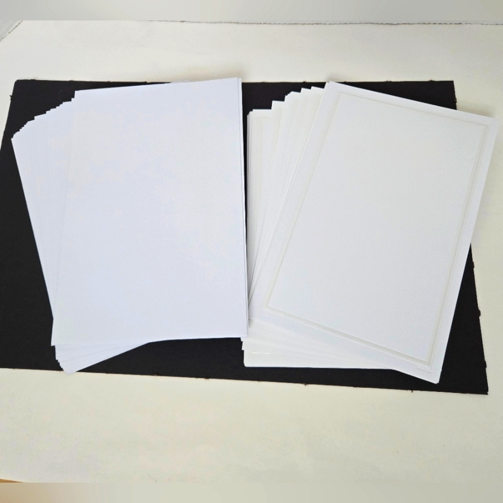 Blank Invitations And Envelopes